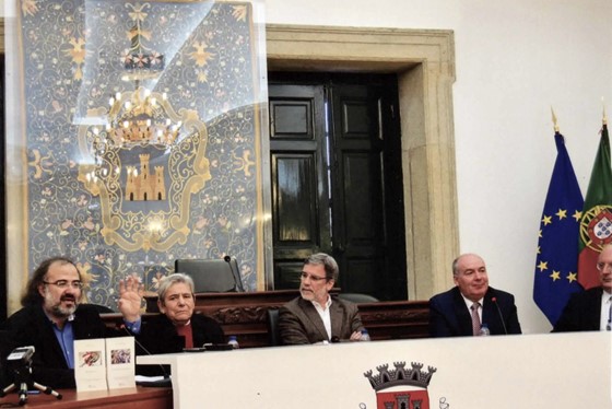 Mesa de Honra do anúncio dos Prémios